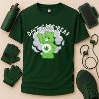 Don't Care Smoking Bear Cooling Performance Crew T-Shirt