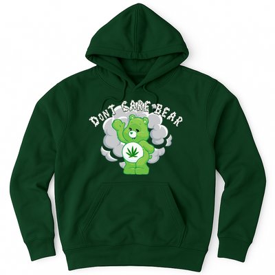 Don't Care Smoking Bear Hoodie
