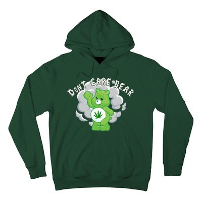 Don't Care Smoking Bear Hoodie