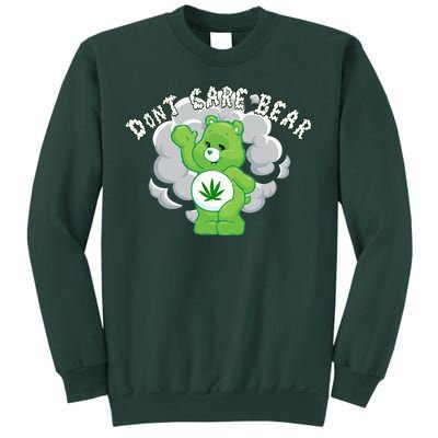 Don't Care Smoking Bear Sweatshirt