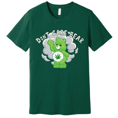 Don't Care Smoking Bear Premium T-Shirt