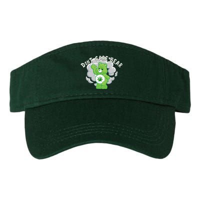 Don't Care Smoking Bear Valucap Bio-Washed Visor