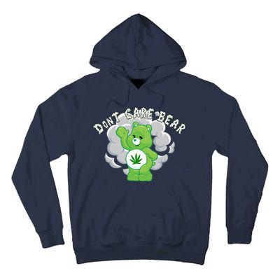 Don't Care Smoking Bear Tall Hoodie