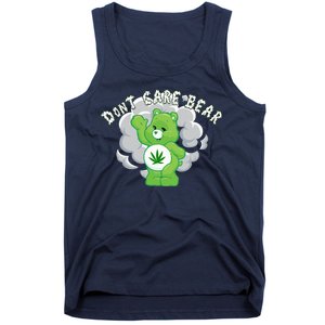 Don't Care Smoking Bear Tank Top