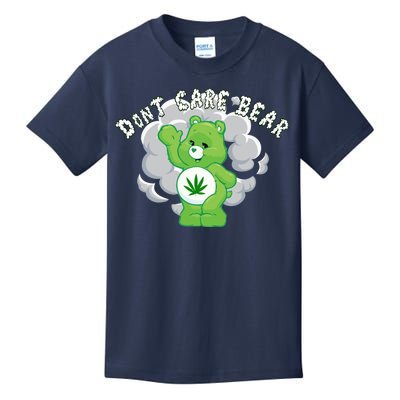 Don't Care Smoking Bear Kids T-Shirt