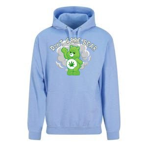 Don't Care Smoking Bear Unisex Surf Hoodie