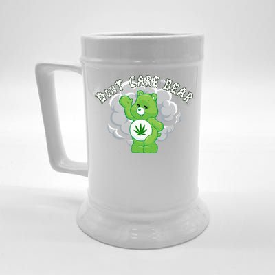 Don't Care Smoking Bear Beer Stein