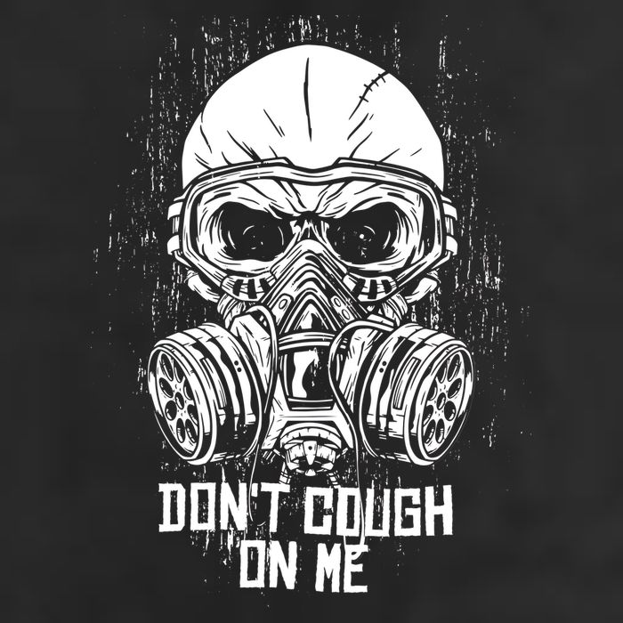 Don't Cough On Me Funny Virus Grunge 15oz Campfire Ceramic Mug