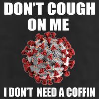 Don't Cough On Me I Don't Need A Coffin 15oz Campfire Ceramic Mug