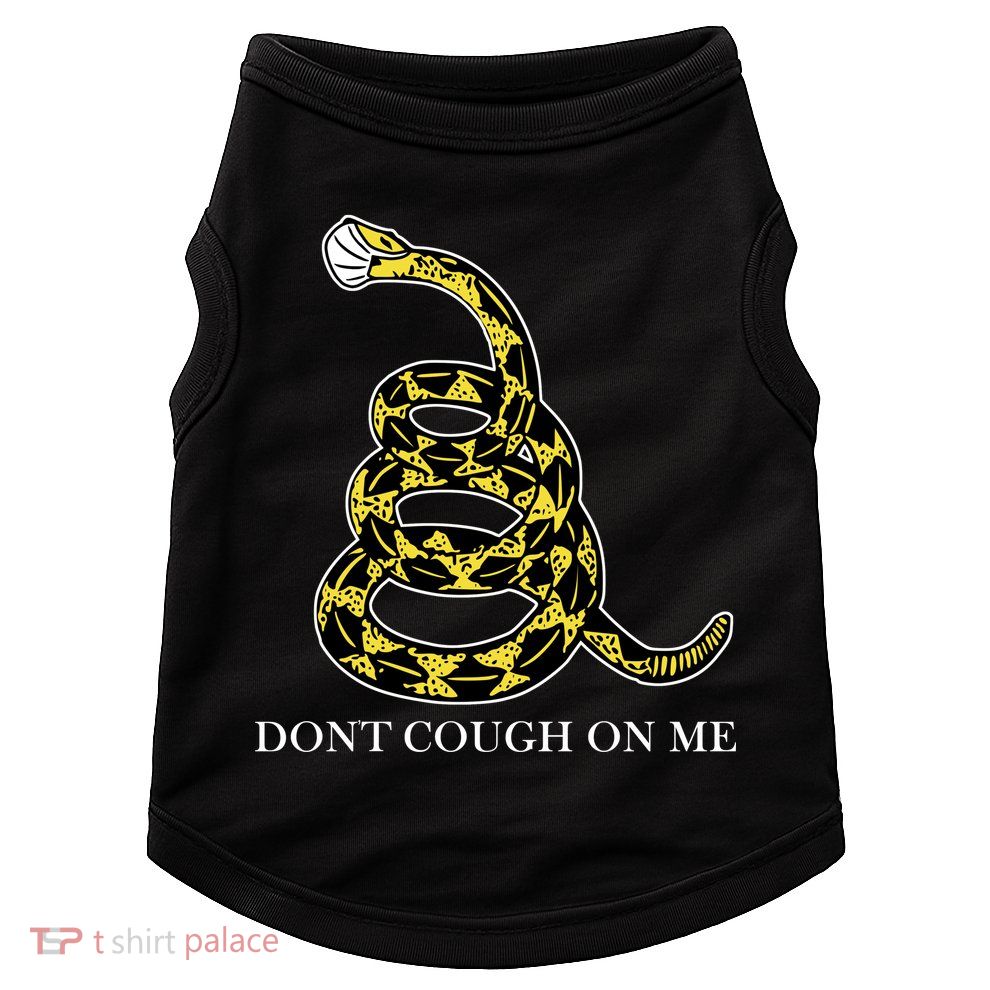 Don't Cough On Me Safety Awareness Doggie Tank