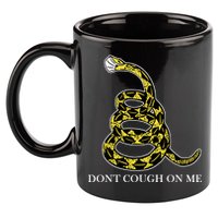Don't Cough On Me Safety Awareness 11oz C Handle Ceramic Mug