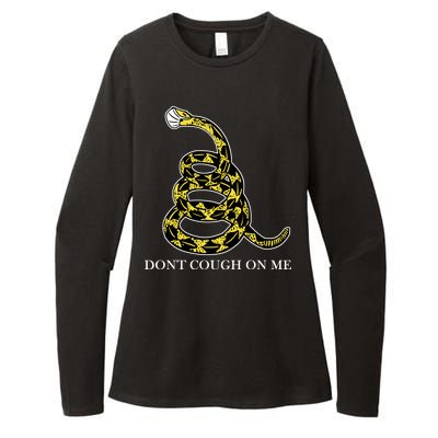 Don't Cough On Me Safety Awareness Womens CVC Long Sleeve Shirt