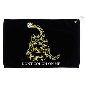 Don't Cough On Me Safety Awareness Grommeted Golf Towel