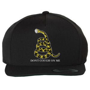 Don't Cough On Me Safety Awareness Wool Snapback Cap