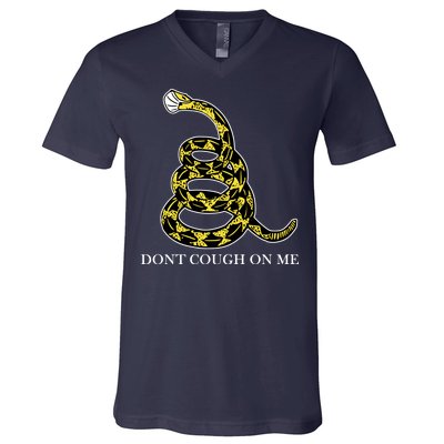 Don't Cough On Me Safety Awareness V-Neck T-Shirt