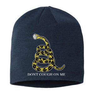 Don't Cough On Me Safety Awareness Sustainable Beanie