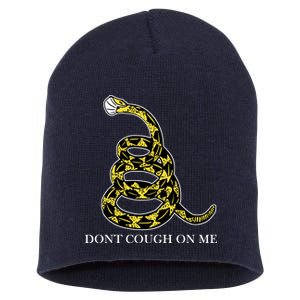 Don't Cough On Me Safety Awareness Short Acrylic Beanie