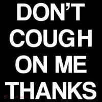 Don't Cough On Me Thanks 7-Panel Snapback Hat