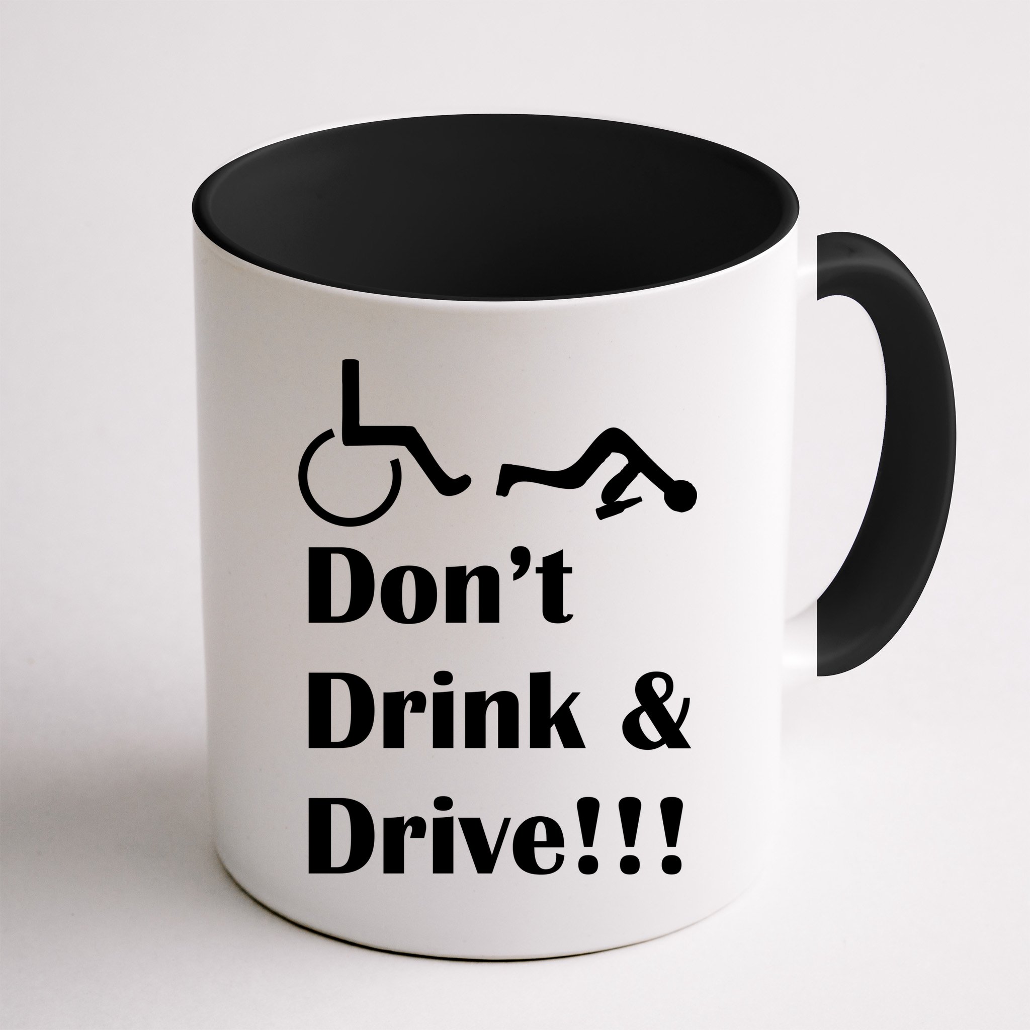 Don't Drink and Drive, Wheel Chair Mug