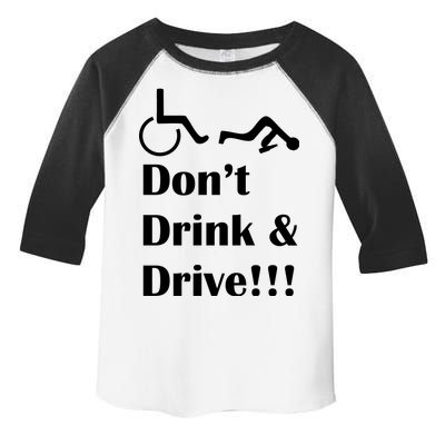 Don't Drink and Drive, Wheel Chair Toddler Fine Jersey T-Shirt