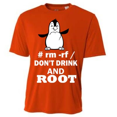 Don't Drink And Root Cooling Performance Crew T-Shirt