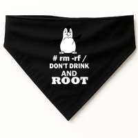 Don't Drink And Root USA-Made Doggie Bandana