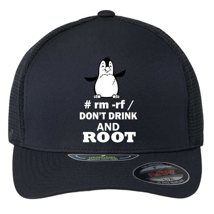 Don't Drink And Root Flexfit Unipanel Trucker Cap