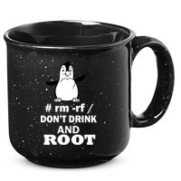 Don't Drink And Root 15oz Campfire Ceramic Mug