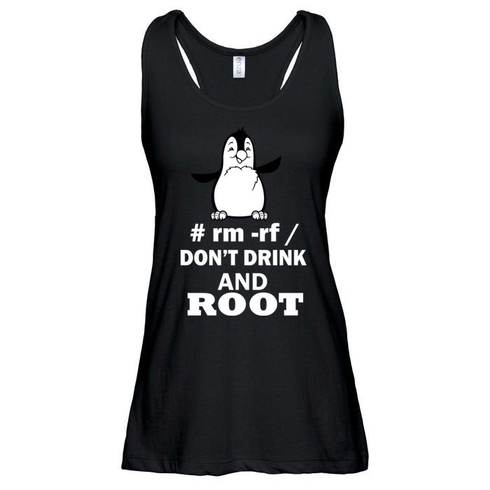 Don't Drink And Root Ladies Essential Flowy Tank