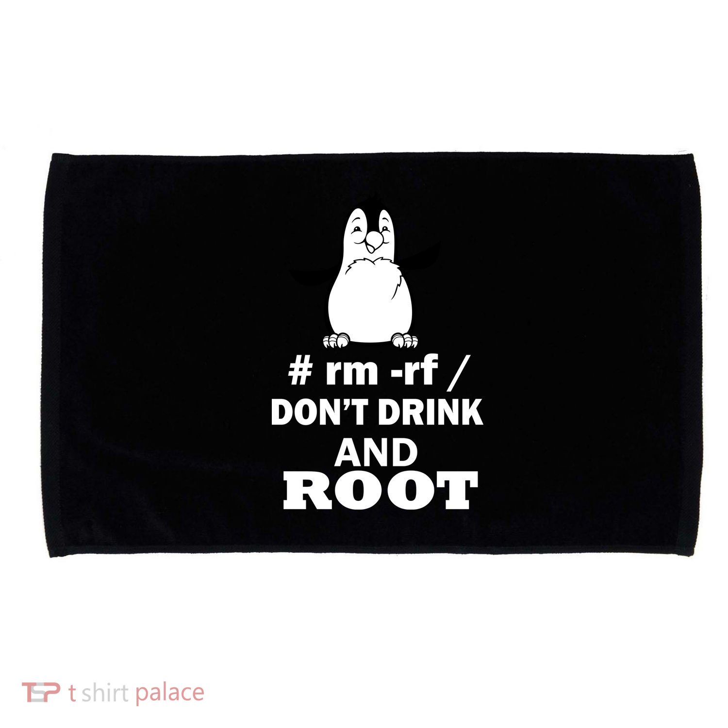 Don't Drink And Root Microfiber Hand Towel