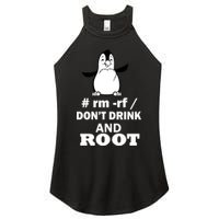Don't Drink And Root Women's Perfect Tri Rocker Tank