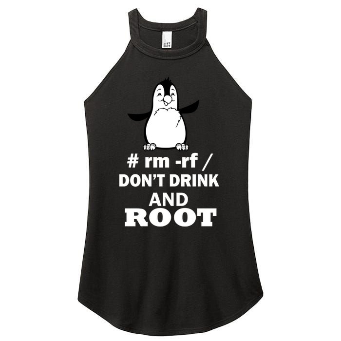 Don't Drink And Root Women's Perfect Tri Rocker Tank