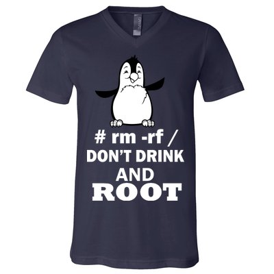 Don't Drink And Root V-Neck T-Shirt