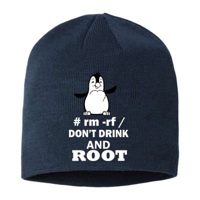 Don't Drink And Root Sustainable Beanie