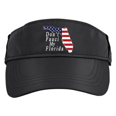Don't Fauci My Florida Adult Drive Performance Visor