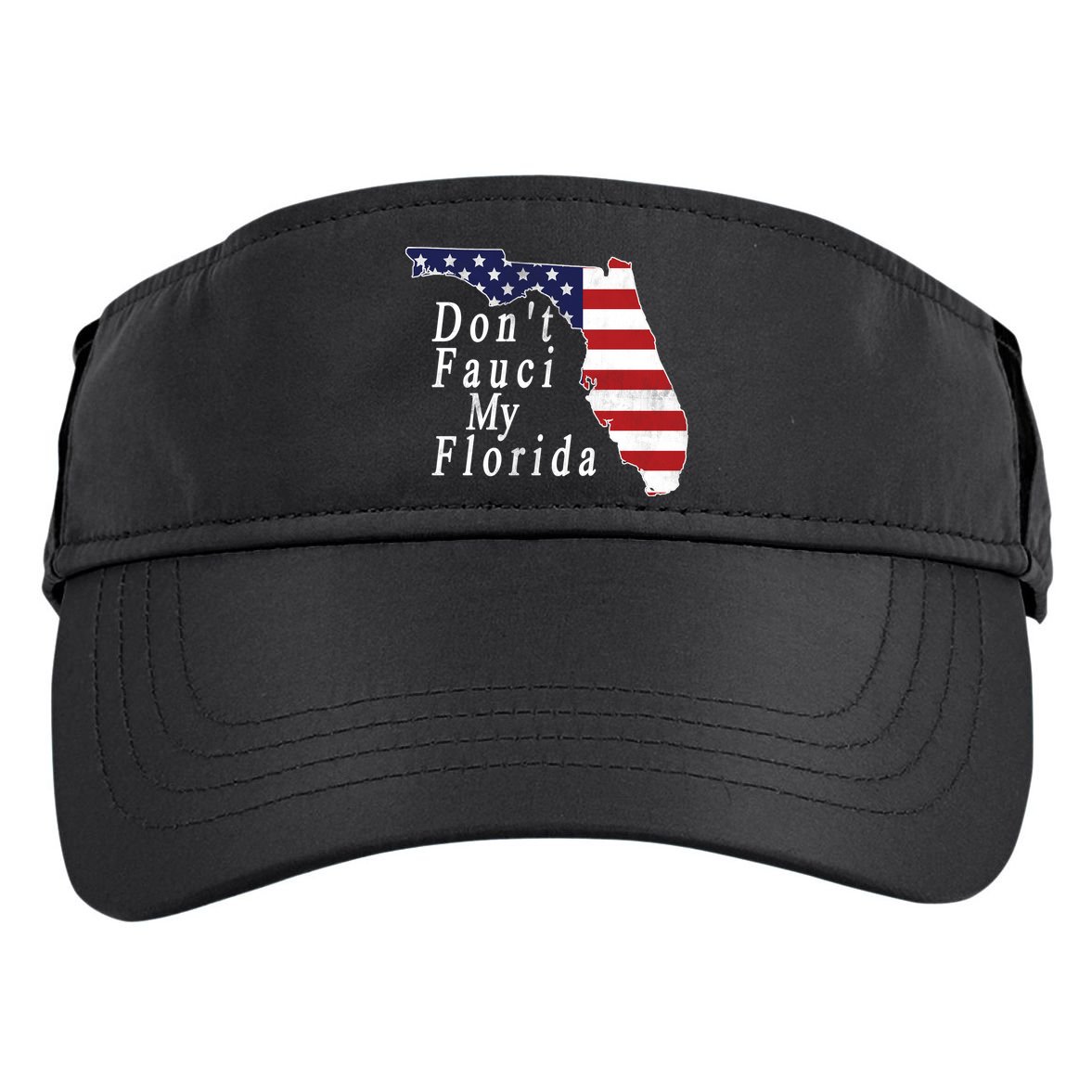 Don't Fauci My Florida Adult Drive Performance Visor