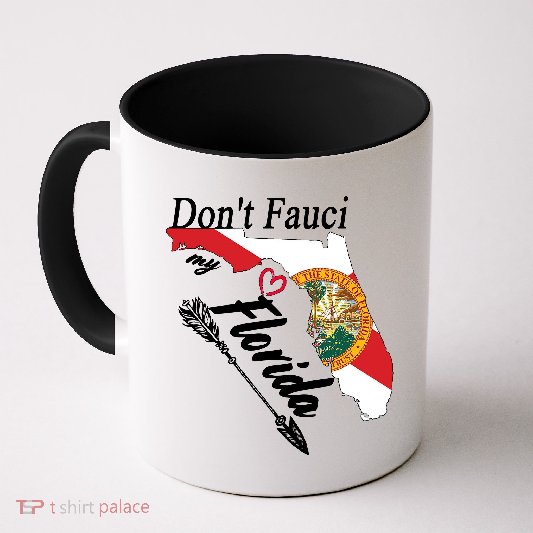 Don't Fauci My Florida Flag Vintage Mug