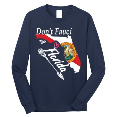 Don't Fauci My Florida Flag Vintage Long Sleeve Shirt