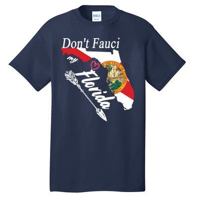 Don't Fauci My Florida Flag Vintage Tall T-Shirt