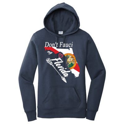 Don't Fauci My Florida Flag Vintage Women's Pullover Hoodie