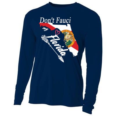 Don't Fauci My Florida Flag Vintage Cooling Performance Long Sleeve Crew