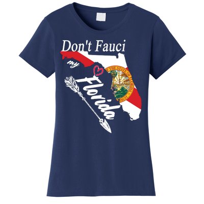 Don't Fauci My Florida Flag Vintage Women's T-Shirt