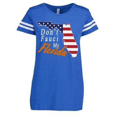 Don't Fauci My Florida Vintage Enza Ladies Jersey Football T-Shirt