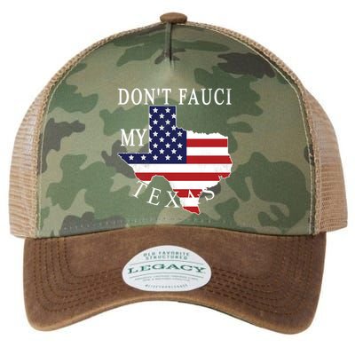 Don't Fauci My Texas Legacy Tie Dye Trucker Hat