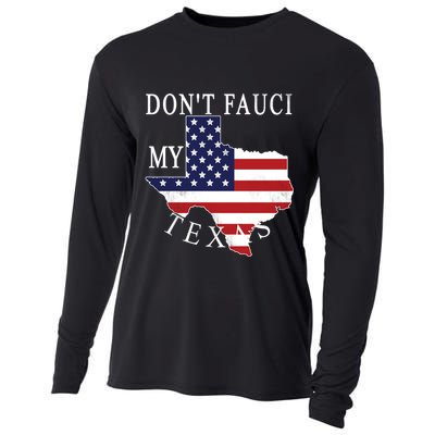 Don't Fauci My Texas Cooling Performance Long Sleeve Crew