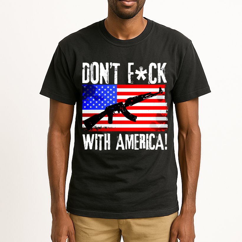 Don't F*ck With America! Tall T-Shirt