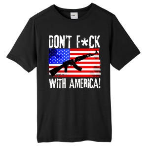 Don't F*ck With America! Tall Fusion ChromaSoft Performance T-Shirt