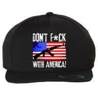 Don't F*ck With America! Wool Snapback Cap