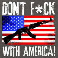 Don't F*ck With America! Cotton Canvas Backpack