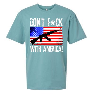 Don't F*ck With America! Sueded Cloud Jersey T-Shirt